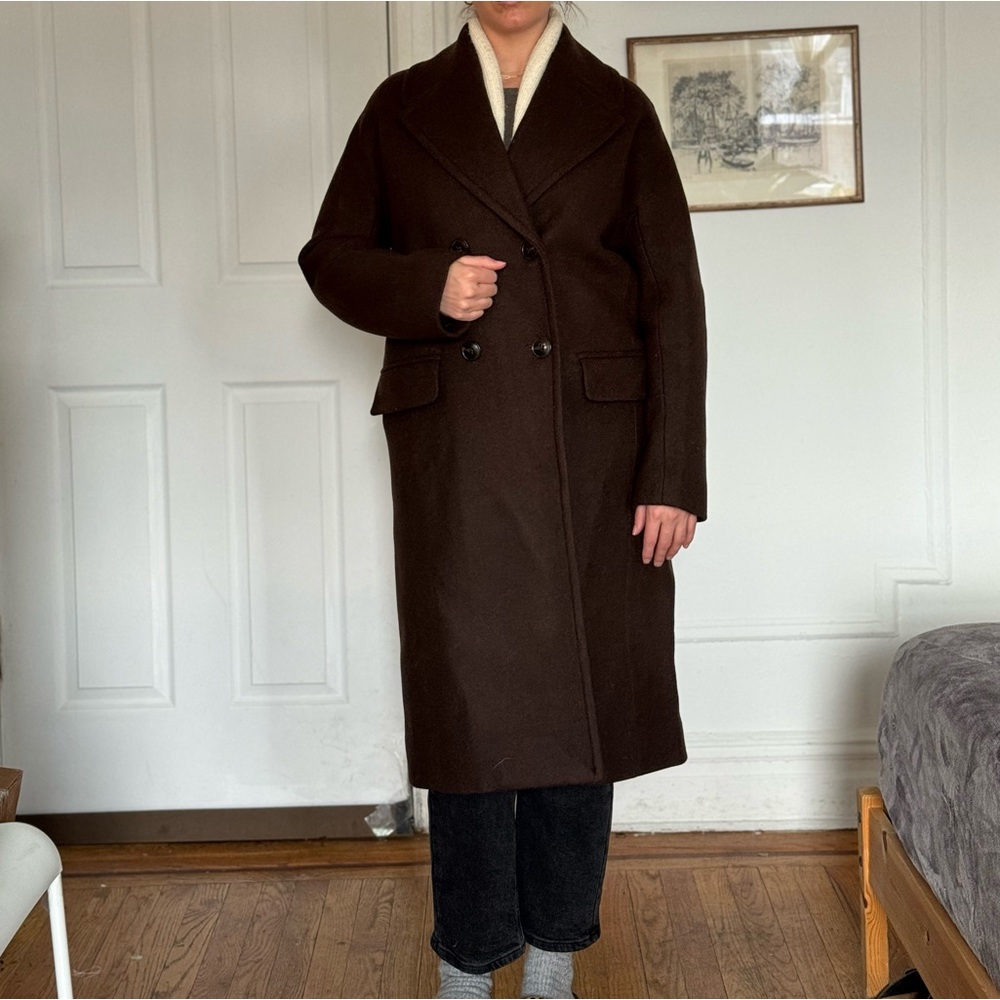 Madewell Gianna Wool Topcoat